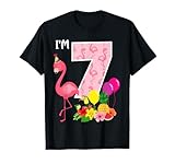 Photo Gallery flamingo birthday i m 7 tropical flamingo theme 7th birthday maglietta Photo Gallery flamingo birthday i m 7 tropical flamingo theme 7th birthday maglietta