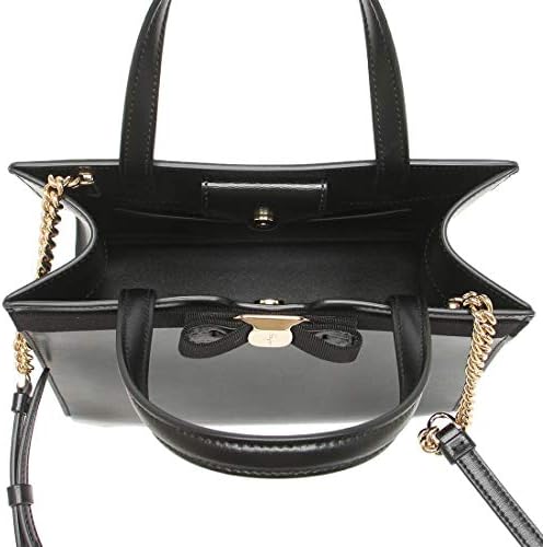 Salvatore Ferragamo ハンドバッグ 黒 4502625M0008 FERRAGAMO フェラガモ Salvatore Ferragamo バッグ ハンドバッグ
