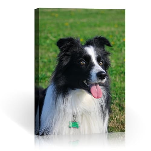 FOSOQIB Lienzo Personalizado con Foto - Cuadro Personalizado con Foto, Impresión de Alta Definición, Regalo Ideal para el Día del Padre y el Día de la Madre, 20x30 cm