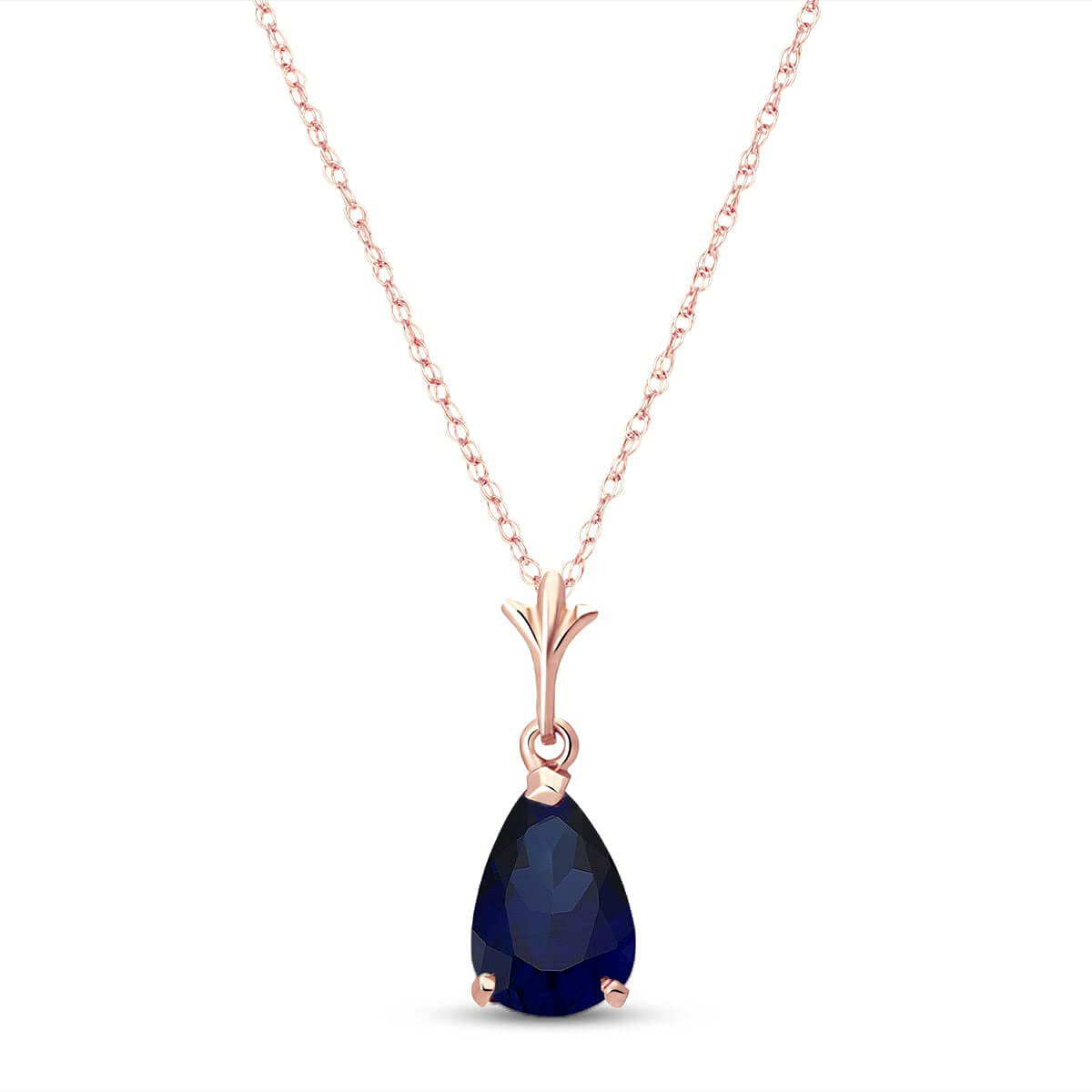 Collier Gold Filled Avec Saphirs Bleus, Perles De Culture Et Pierres Roses/jaunes - Argent 925 - ROSEMIMOSA