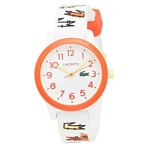 Lacoste Reloj Analógico para Unisex Niños de Cuarzo con Correa en Silicona 2030018