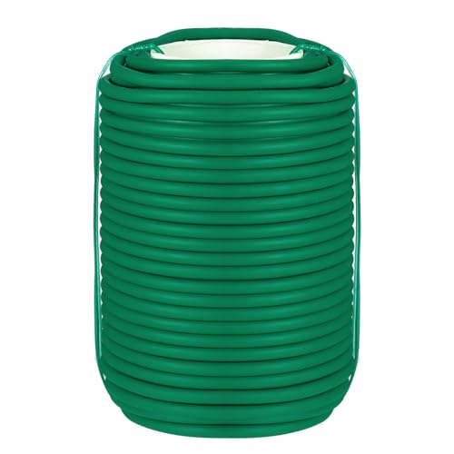 Alambre de encuadernación de 3,5 mm x 20 m de grosor, alambre de jardín suave, alambre verde para plantas, alambre para la organización, proyectos de manualidades