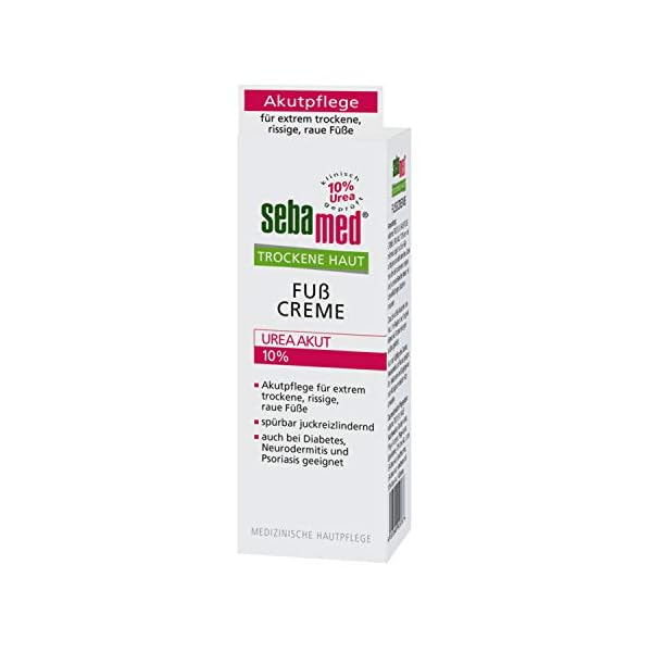 sebamed Trockene Haut Fusscreme Urea Akut 10% 100 ml, lindert spürbar Juckreiz, Spannungsgefühl und Rissigkeit und hilft… – Bild 10