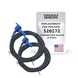 Replacement Pentair 520272 Air/Water/Solar Temperature Sensor, 20-Feet Cable for Pool/Spa (2 Pack)
