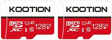 KOOTION 128GB Micro SD Card Class 10 Micro SDXC Card 128GB UHS-1 Memory Card Ultra High Speed TF Card, C10, U1, 128 GB