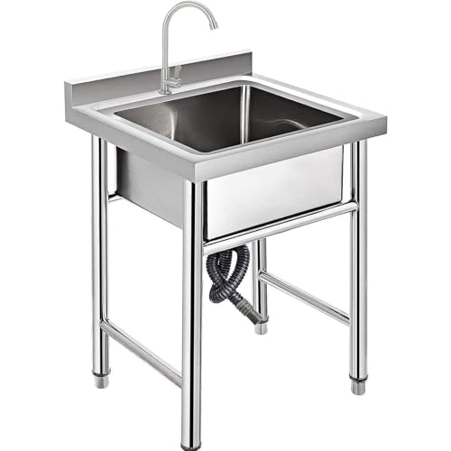 Évier de cuisine portable extérieur avec robinet pour le camping et le jardin - 2