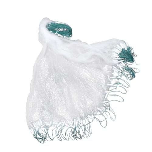 Fishing Gill Net with Float, Green Trap Single Layer Monofilament