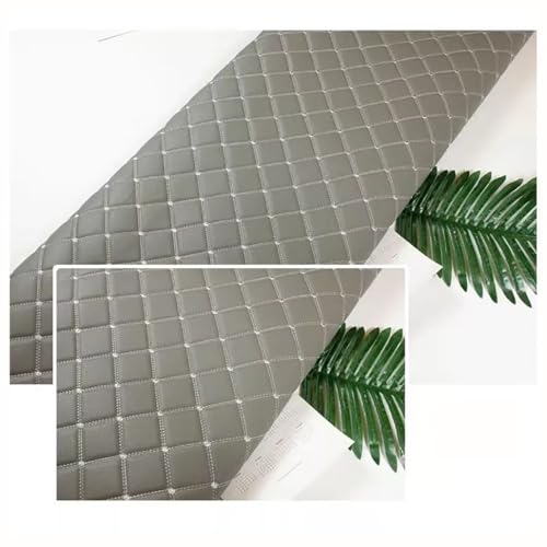 Similicuir PVC matelassé diamant imperméable et résistant pour siège