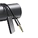 NEWNEWLIU Bluetooth Aux Adapter for Car USB Aux Bluetooth 5.3 Adapter with 3.5mm Audio Jack kit with Built-in Microphone Input for Hands-Free Calls Compatible with Car Speaker and Home Audio(T21)