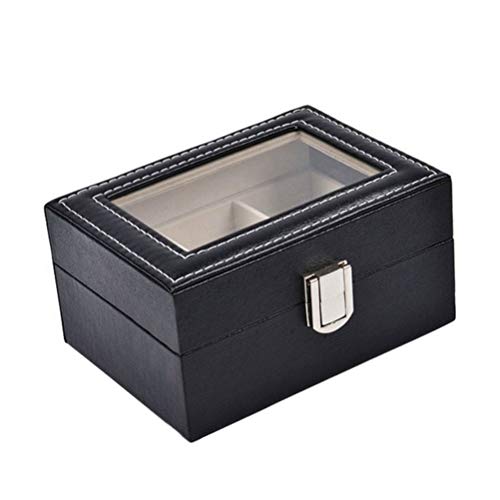 Boîte de rangement de montre en cuir avec 3 emplacements pour votre collection