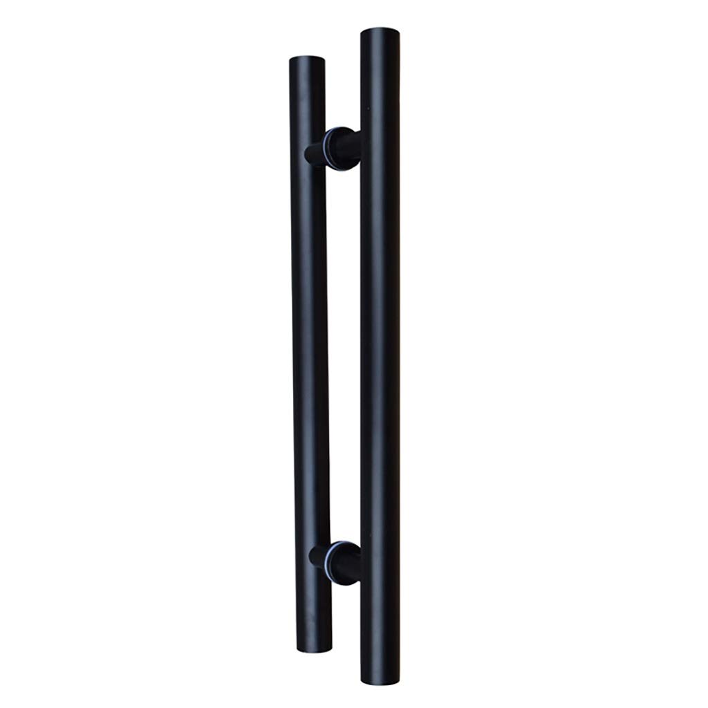 Poignée de porte coulissante haut de gamme en acier inoxydable mat 80 cm