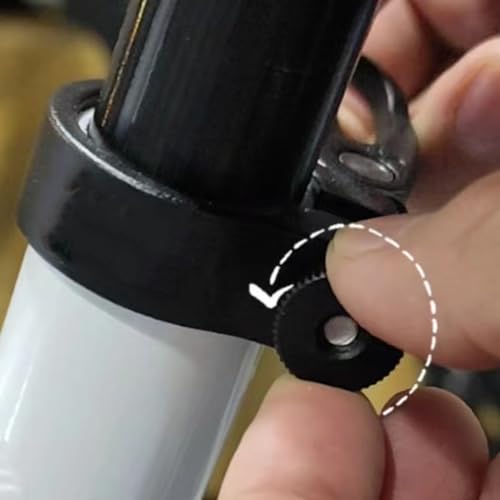 DZS ELEC 3PCS Bicycle Seatpost Clamp Lock 31.8mm Seat Post Clamp Quick Release Aluminum Alloy Seat Tube Clamp Seat Post Rear Clamp for Mountain Folding and Track Bicycles Black