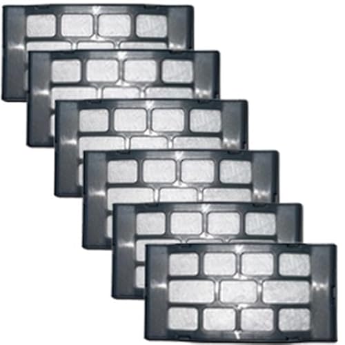 Polymer-Carbon 3 Stages Resin Filter for Dog Cat Mate Drinking Fountain 6pk