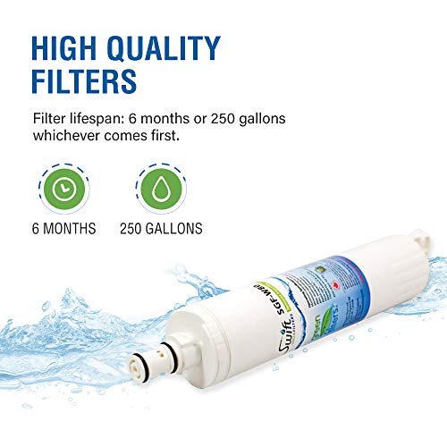 Swift Green Filters Sgf-W80 Replacement Refrigerator Water Filter For 4396508, 4396510, Edr5Rxd1, Filter 5, Wf285, Eff6002, Wsw-1 (1 Pack) Made In Usa #TOP7