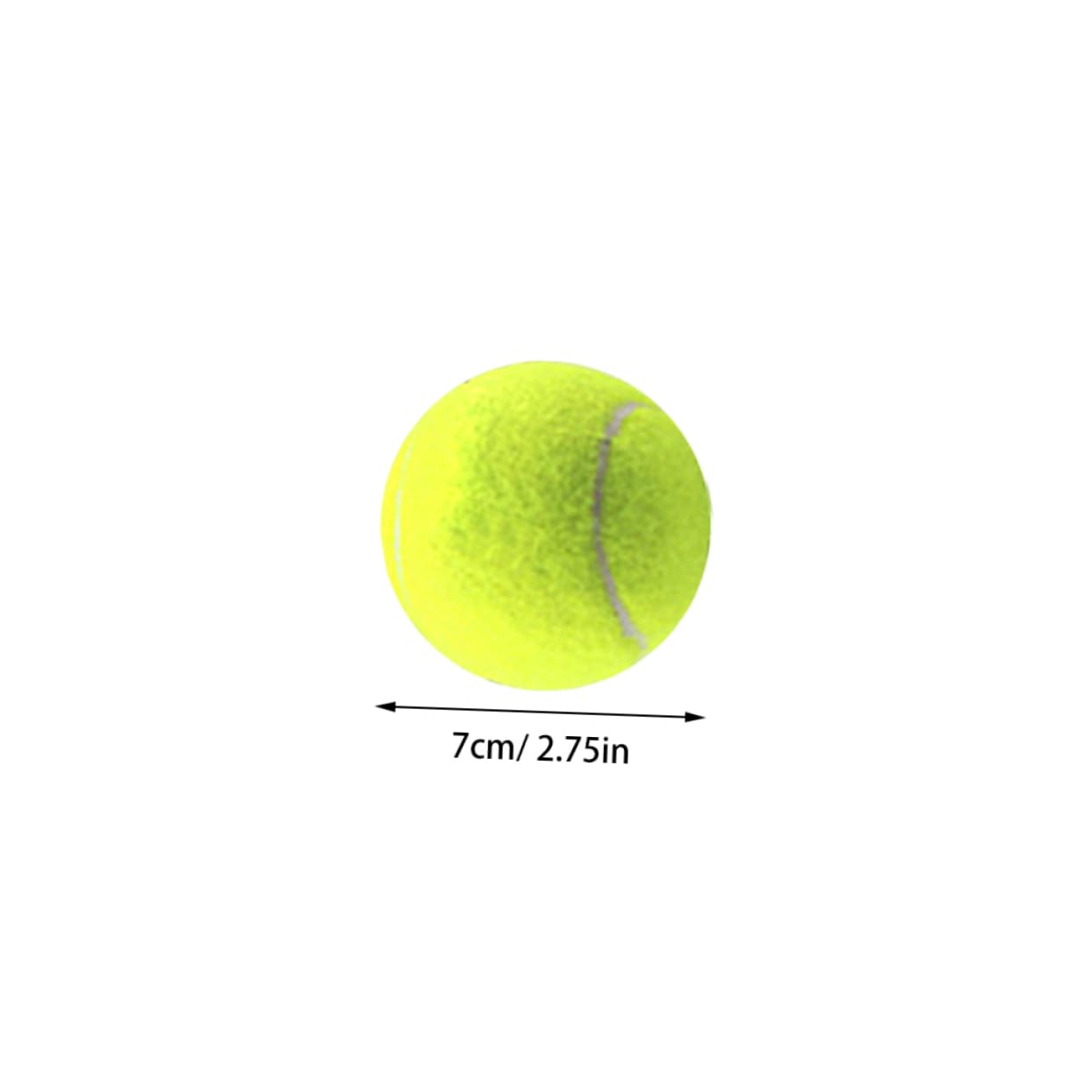 ifundom 12Pcs Training Tennis Balls for Sports Practice for Outdoor Use Compatible with Machines Durable and Comfortable Feel Tennis Accessory for Training Needs