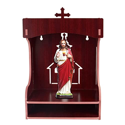 Krupasadhya Wooden Art Wall Hanging Temple for Home& Office | Home Showpiece Temple (449 T)