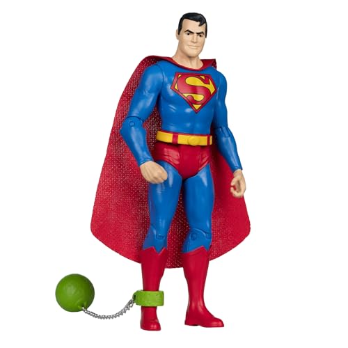 McFarlane Toys - DC Retro Superman (Super Friends) Figura de acción de 6 pulgadas