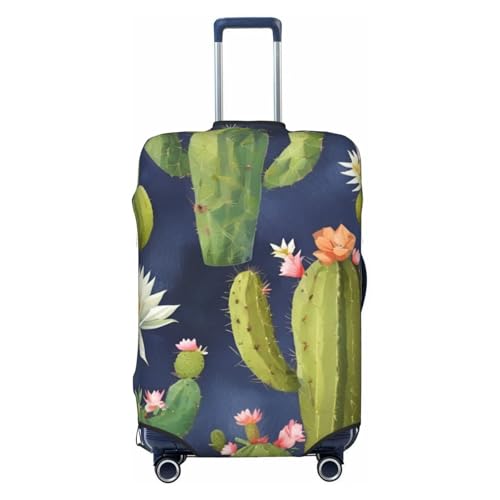Housse de valise extensible protection anti-rayure XL motif cactus