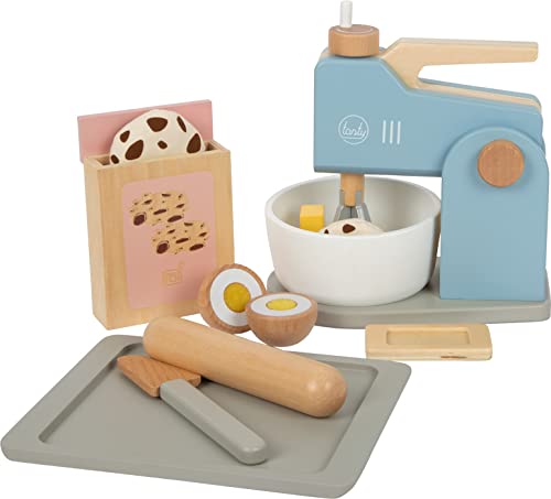small foot Mixer-Set "tasty" aus Holz, Rollenspielzeug für Kinder, Zubehör für Spielküchen, ab 3 Jahren, 12248 – Bild 3