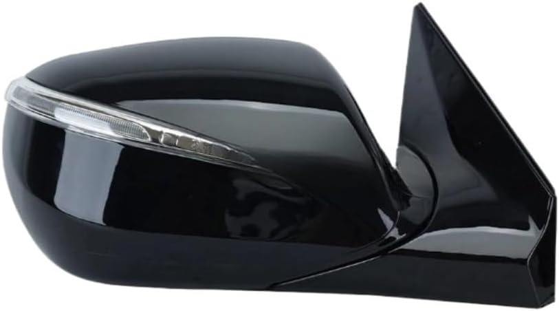 5 ワイヤードアウイングミラーカバーターンシグナルランプと互換性ヒュンダイサンタフェ 2012-2015 電気レンズアセンブリバック