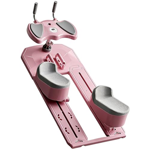 Spine Twist and Stretch Trainer, Low-Impact Crawling Trainingsgerät Zur Linderung Von Rückenschmerzen, Dekompression Der Wirbelsäule, Dehnung Der Beine Und Aktivierung Der Rumpfmuskulatur Pink