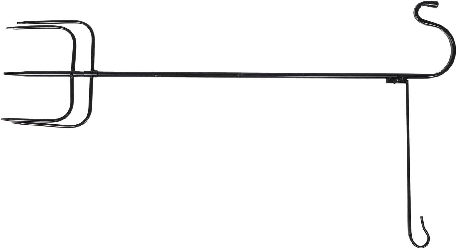 LABRIMP Shepherd Hook Light Hanging Hooks 96cm Iron Metal Rust-Resistant for Patio Lanterns