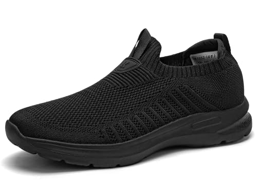 Men's Running Shoes Casual Slip on Walking Tennis Gym Sneakers Lightweight Breathable Mesh Workout Sports Soft Sole3