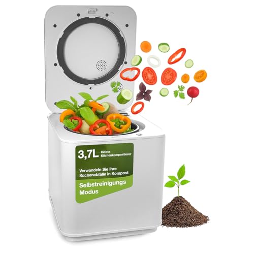 Rosenstein & Söhne K-05 Compostiera Elettrica, 3,7 L, 550 W