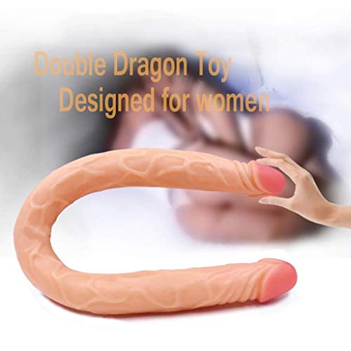 Toy 21 inch Super Soft Silicone Double Headed Dí“ldɔ Relaxation Massager - Safety