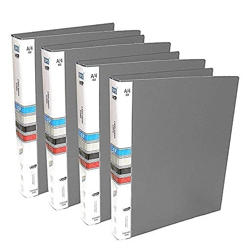 KANABEE 2D Ring Binder Plastic Box File A4 Size File for