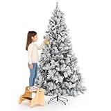 Photo Gallery bakaji albero di natale innevato bianco, foltissimo 1000 rami a innesto, decorazione natalizia molto folta, punte bianche e base a croce, addobbo natalizio molto pieno (innevato winter palace, 180 cm) Photo Gallery bakaji albero di natale innevato bianco, foltissimo 1000 rami a innesto, decorazione natalizia molto folta, punte bianche e base a croce, addobbo natalizio molto pieno (innevato winter palace, 180 cm)