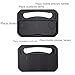 QSNYJPL Black Car Steering Wheel Small Table, Car Dinette Table Suitable for Laptops, Car Steering Wheel Storage Table, Car Seat Dining Tray, Steering Wheel Table Under The Console