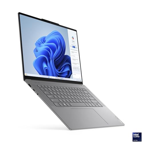 Lenovo Yoga Slim 7 15ILL9 - Ordinateur Portable Copilot+PC 15.3'' 2.8K (Intel Core Ultra 7 256V, RAM 16Go, SSD 512Go, Windows 11 Home) Clavier rétroéclairé AZERTY Français - Gris
