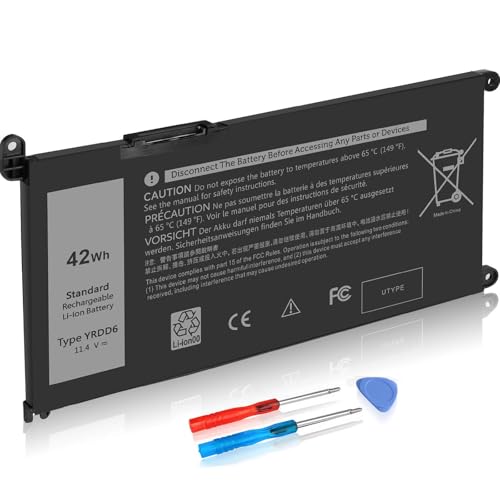 42Wh YRDD6 Battery for Dell inspiron 15 3000 Series 3583 3593 3582 3584