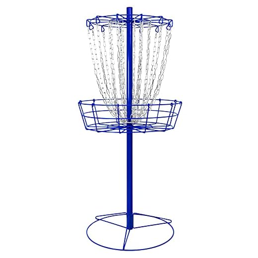 Remix Double Chain Practice Basket for Disc Golf - Royal Blue