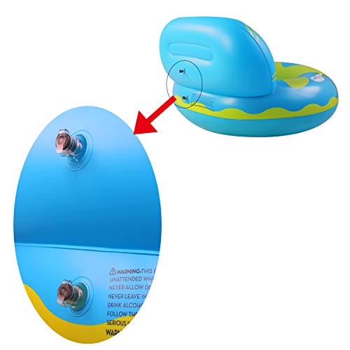 SUNSHINEMALL Swimming Inflatable Float Rafts Floating Sofa Pool Party Swimming Bed Floatie Lounge Pool Loungers Water Lounge Chair - Thumbnail 2