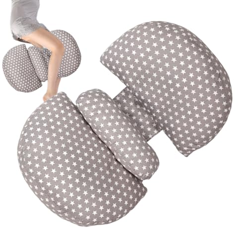 Almofadas de gravidez para dormir – Almofada de cunha de gravidez – Travesseiro corporal respirável