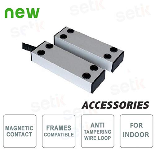 CSA - Contatto Magnetico in alluminio per grandi distanze - IP40 Setik - CSA 1005-CSA