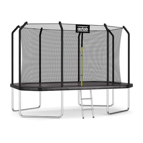 AOTOB 12 FT Trampoline Rectangle