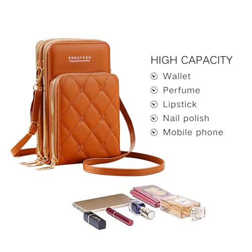 Image of Small Crossbody Bags for Women Trendy Cell Phone Purse Wallet