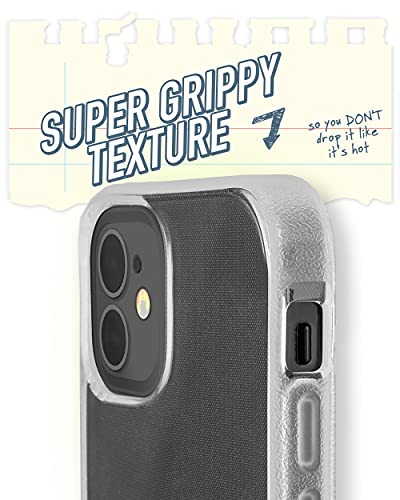 Image of Smartish iPhone 12 mini Slim Case - Gripmunk [Lightweight + Protective] Thin Cover (Silk) - Nothin' to Hide