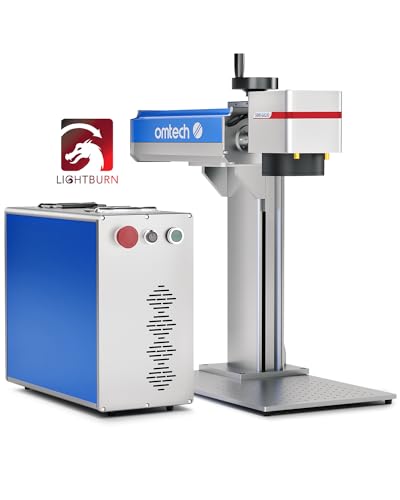 Omtech 50W Fiber Laser Engraver With Lightburn cover