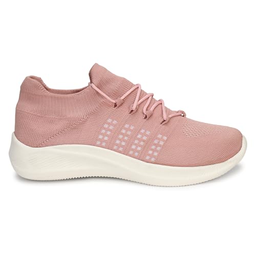 Image of Kraasa Women 4195 Casual Shoes | Sneakers for Daily Use and Casual Outfits | Fashion Footwear | Soft Cushioned Insole