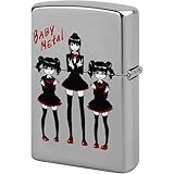 ジッポ ライター ベビーメタル Babymetal ZIPPO 兼用 ケース 両面刷り 交換用外側 オイル カバー 保護 喫煙具 コレクション シルバー 喫煙アクセサリー 互換性があ 誕生日