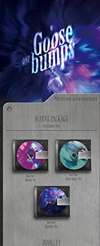 ONF Goosebumps 6th Mini Album Random Version CD+72p Booklet+1p Selfie PhotoCard+1p PhotoCard+1p Secret Selfie+1p Secret Card+1p From.ONF Diskette Data+Message PhotoCard SET+Tracking Kpop Sealed