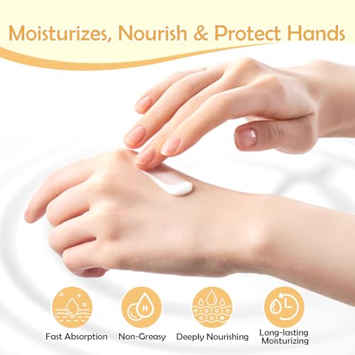 Crema de Mano Mini, 10 x 30ml Crema de Mano Fragancia Homitadora de pies para manos secas y agrietadas, pequeño regalo para mujeres, Regalo de Cumpleaños - imagen 5