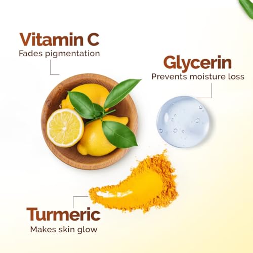 Image of Mamaearth Vitamin C Daily Glow Light Moisturizing Cream with Turmeric & Vitamin C for Skin Brightening - 50 g | 24 Hrs Long-lasting Moisturization | For Face, Hand & Body | Non-Greasy & Quick Absorbing