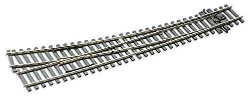 Aiguillage courbe Peco SL-E186 HO Code 75 Electrofrog pour tracé de précision - 2