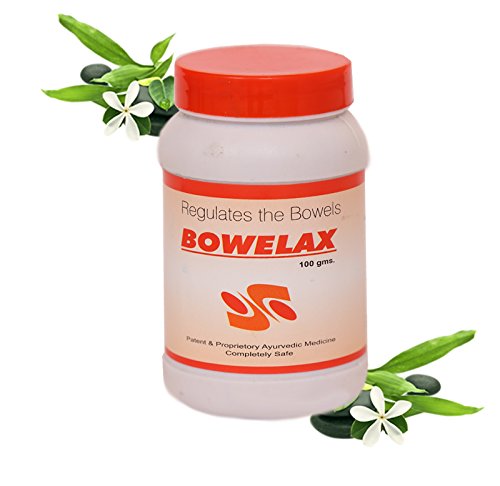 Yamuna Pharmacy Ayurveda Bowelax Powder, Herbal Medicine for Constipation With No Side Effects (Laxative powder, Pack of 4, 100 gm each) Yamuna Pharmacy Ayurveda Bowelax Powder, Herbal Medicine for Constipation With No Side Effects (Laxative powder, Pack of 4, 100 gm each)