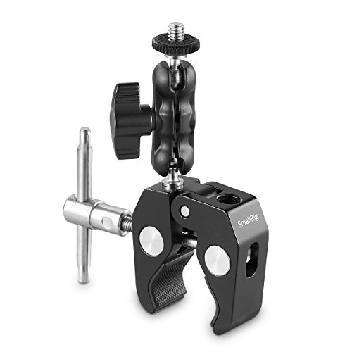 SMALLRIG Ballhead Clamp Magic Arm Adapter mit Bodenklemme - 2161